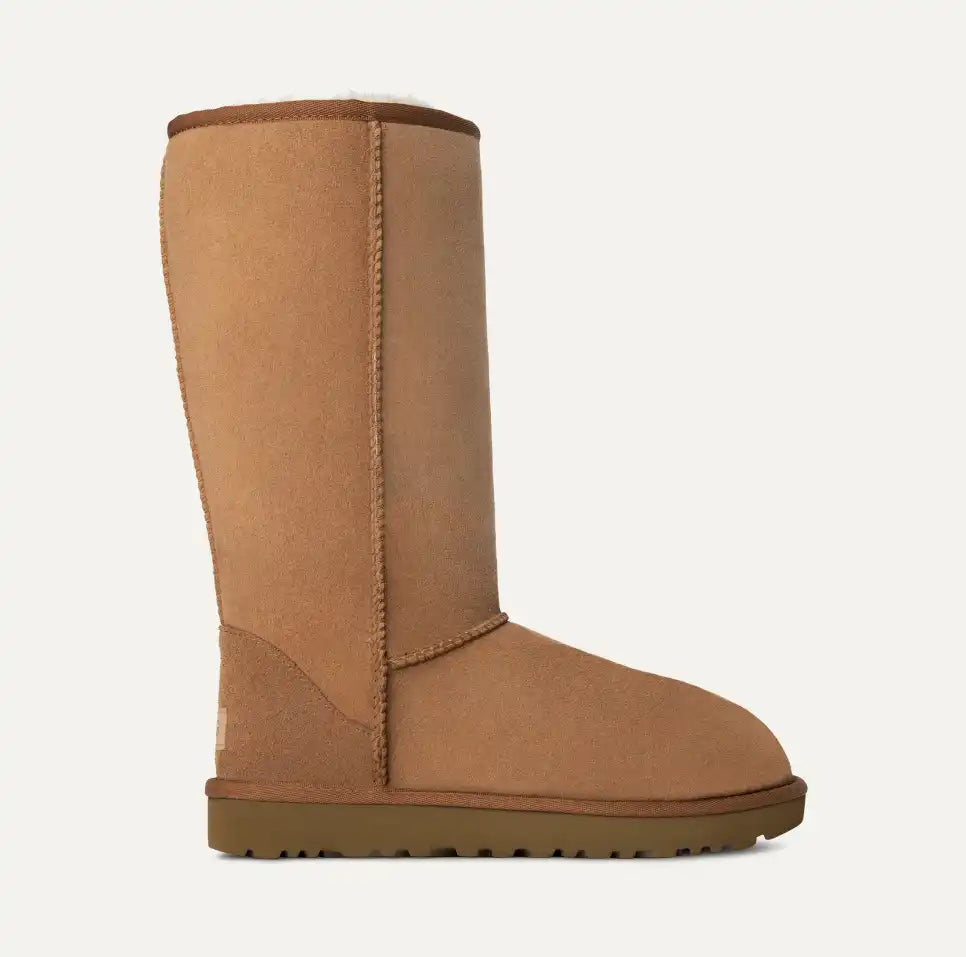 Cizme tip UGG lungi – Maro camel
