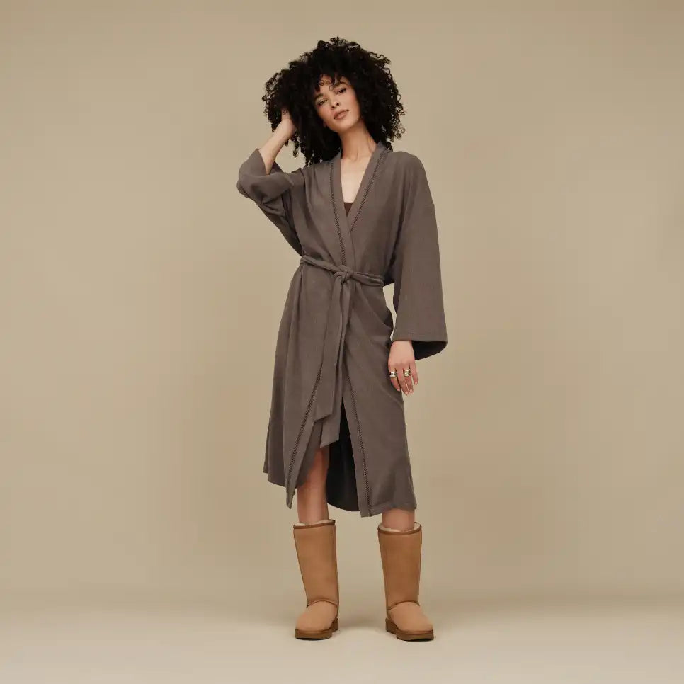 Cizme tip UGG lungi – Maro camel